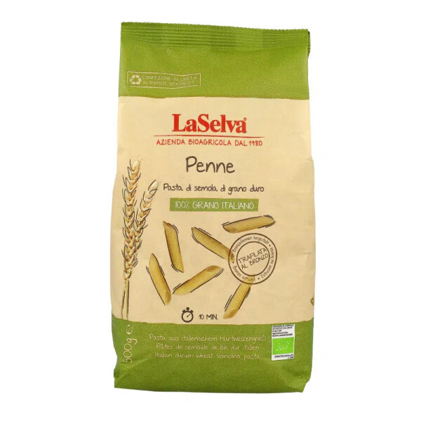 Italské semolinové těstoviny Penne 500 g