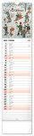 NOTIQUE Nástěnný kalendář Josef Lada CZ/SK 2027, 12 x 48 cm - pgn-36842-l_02 - variant Pg PGN-36842-L