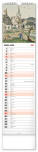 NOTIQUE Nástěnný kalendář Josef Lada CZ/SK 2027, 12 x 48 cm - pgn-36842-l_04 - variant Pg PGN-36842-L