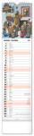 NOTIQUE Nástěnný kalendář Josef Lada CZ/SK 2027, 12 x 48 cm - pgn-36842-l_12 - variant Pg PGN-36842-L