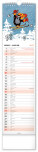 NOTIQUE Nástěnný kalendář Krtek CZ/SK 2027, 12 x 48 cm - pgn-36843-l_01 - variant Pg PGN-36843-L