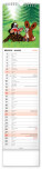 NOTIQUE Nástěnný kalendář Krtek CZ/SK 2027, 12 x 48 cm - pgn-36843-l_03 - variant Pg PGN-36843-L