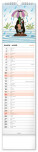 NOTIQUE Nástěnný kalendář Krtek CZ/SK 2027, 12 x 48 cm - pgn-36843-l_04 - variant Pg PGN-36843-L