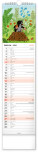 NOTIQUE Nástěnný kalendář Krtek CZ/SK 2027, 12 x 48 cm - pgn-36843-l_06 - variant Pg PGN-36843-L