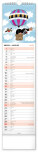 NOTIQUE Nástěnný kalendář Krtek CZ/SK 2027, 12 x 48 cm - pgn-36843-l_08 - variant Pg PGN-36843-L