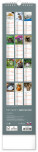 NOTIQUE Nástěnný kalendář Kočky CZ/SK 2027, 12 x 48 cm - pgn-36844-l_zad - variant Pg PGN-36844-L