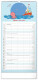 NOTIQUE Nástěnný kalendář Rodinný plánovací Malý princ CZ/SK 2027, 21 x 42 cm - pgn-36976-l_06 - variant Pg PGN-36976-L