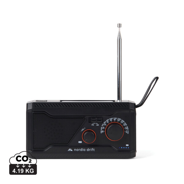 Nordic Drift Titan IPX4 multifunkční rádio 4000 mAh