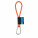 Vytištěný vzorek Lanyard NAUTIC Short (Ø 7 mm) — fluorescenční oranžová