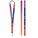 Vytištěný vzorek Lanyard SUBLIMATION Long II (20 mm) z polyesteru — bílá
