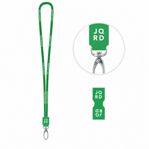 Vytištěný vzorek Lanyard TUBE JACQUARD Long (Ø 7 mm)