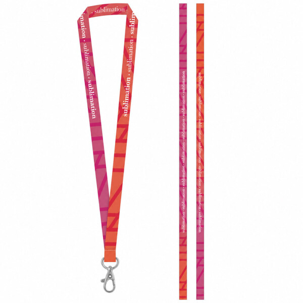 BRIGHTON S. Vytištěný vzorek SET Lanyard SUBLIMATION Long II (20 mm) s karabinou 20 mm