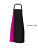 X988 Duo Apron - X988_Black_Fuchsia-(ca.-Pantone-219) - variant Ls 1000192022