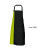 X988 Duo Apron - X988_Black_Lime-(ca.-Pantone-382) - variant Ls 1000192027