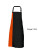 X988 Duo Apron - X988_Black_Orange-(ca.-Pantone-1655) - variant Ls 1000192032