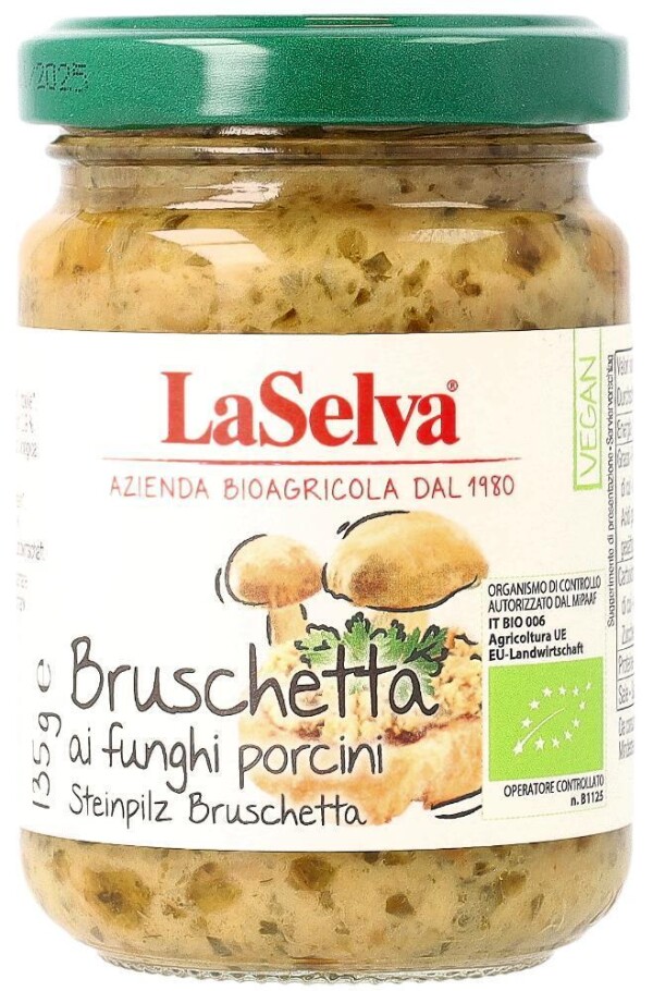 Houbová bruschetta Organic 135 g