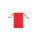 GIFT BAG S. Malý tepelně svařený sáček z netkané textilie, 140 x 220 mm — červená
