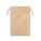 GIFT BAG L. Velký tepelně svařený netkaný sáček,300 x 450 mm — hnedá světlá