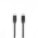 NADELLA. Kabel USB-C na USB-C s opleteným polyesterovým kabelem (60 W) a magnetickým systémem pro snadné navíjení - 97220-103-a - variant 