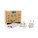 Nabíječka Fluxo RCS 65W s plochým GAN konektorem a univerzálními konektory - p3013303-p-500-631ab51255b442b686a050e207afb082 - variant 