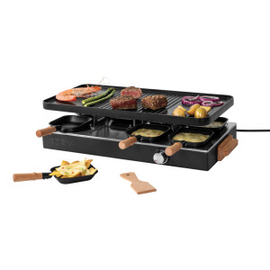 BOSKA Raclette Gourmet Party, 8 osob — černá