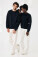 IQONIQ Toria Unisex mikina s okrúhl. výstrihom z rec. bavlny - t9306001-f-261-b16f6f767545464aa27c2bc2f5cbf9c6 - variant 
