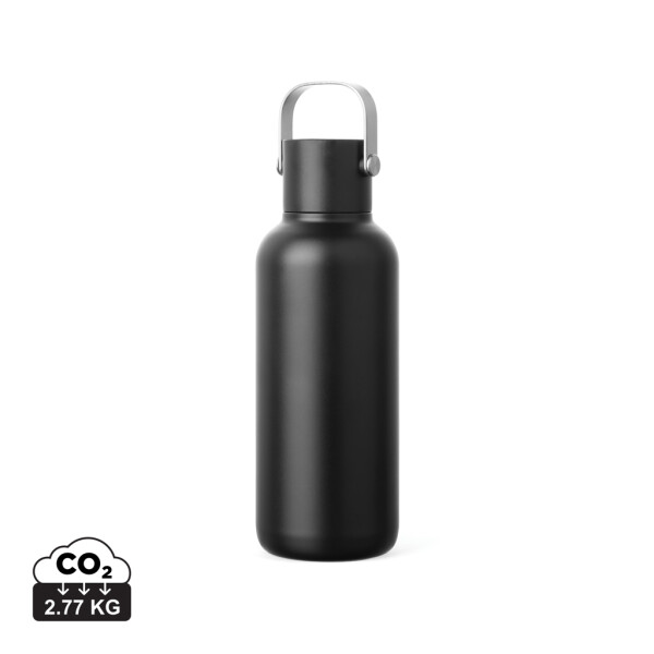 VINGA Cael RCS nerezová láhev se slámkou, 600 ml