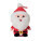 GLEEFUL Plyšová figurka Santa - cx1592-05-back - variant 