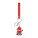 SANTACHARM Přívěsek na klíče, tvar Santa - cx1605-05-open - variant 
