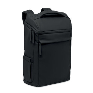 BOULDER Batoh na 15" notebook z PU — černá