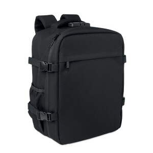 LOCK&GO Batoh 15" z RPET, 20 l — černá