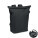 RIDE BACKPACK Batoh na kolo z PU, 20 l — černá