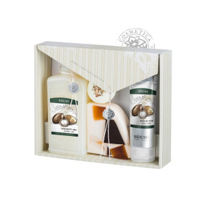 Dárková kazeta Body care – Bambucké máslo — béžová