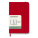 Diář Moleskine 2027 - tvrdé desky, S, týdenní — červená