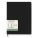 Diář Moleskine 2027 - tvrdé desky, XL, týdenní, černý a modrý — černá