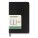 Diář Moleskine 2027 - měkké desky, S, týdenní, horizontální, černý — černá