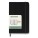Diář Moleskine 2027 - tvrdé desky, S, týdenní, vertikální, černý — černá