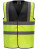 YK100 High Visibility 2 Bands & Braces Waistcoat - YK100_Black-Yoke_Hi-Vis-Yellow - variant Ls 1000193177
