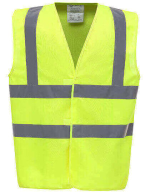 YK100 High Visibility 2 Bands & Braces Waistcoat - Reklamnepredmety