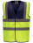 YK100 High Visibility 2 Bands & Braces Waistcoat - YK100_Navy-Yoke_Hi-Vis-Yellow - variant Ls 1000193216
