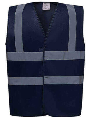 YK100 High Visibility 2 Bands & Braces Waistcoat - Reklamnepredmety