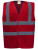 YK100 High Visibility 2 Bands & Braces Waistcoat - YK100_Red - variant Ls 1000193261