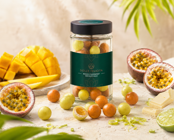 Mango & Marakuja čokoládové kuličky