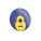Button P'IN 11. Button P'IN 11. Odznak s dvojitou magnetickou sponou - 73131-340 - variant 