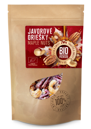 Bio Javorové Oříšky pečené — hnědá