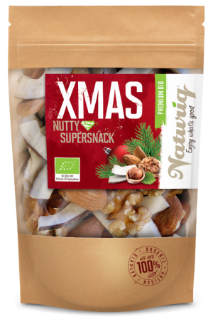 SuperSnack XMAS nutty Bio — různé barvy