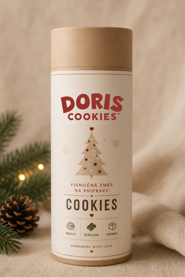 Směs pro přípravu vánočních cookies - tuba