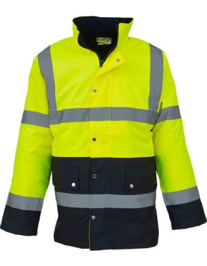 YK302 Hi-Vis dvoubarevná bunda - Reklamnepredmety