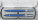 Set pier RAPID B+P - 128935-50-mod - variant A RAPID B+P BLUE