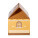 CreaBox Hut dárková krabička ve tvaru domečku - ap715069-c - variant 